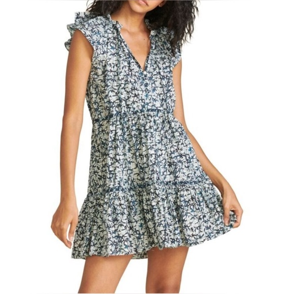 Veronica Beard Size 6 Zee Ikat Dress in Batik Print - Picture 1 of 7